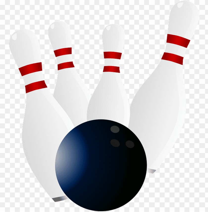 Bowling clipart black and whi