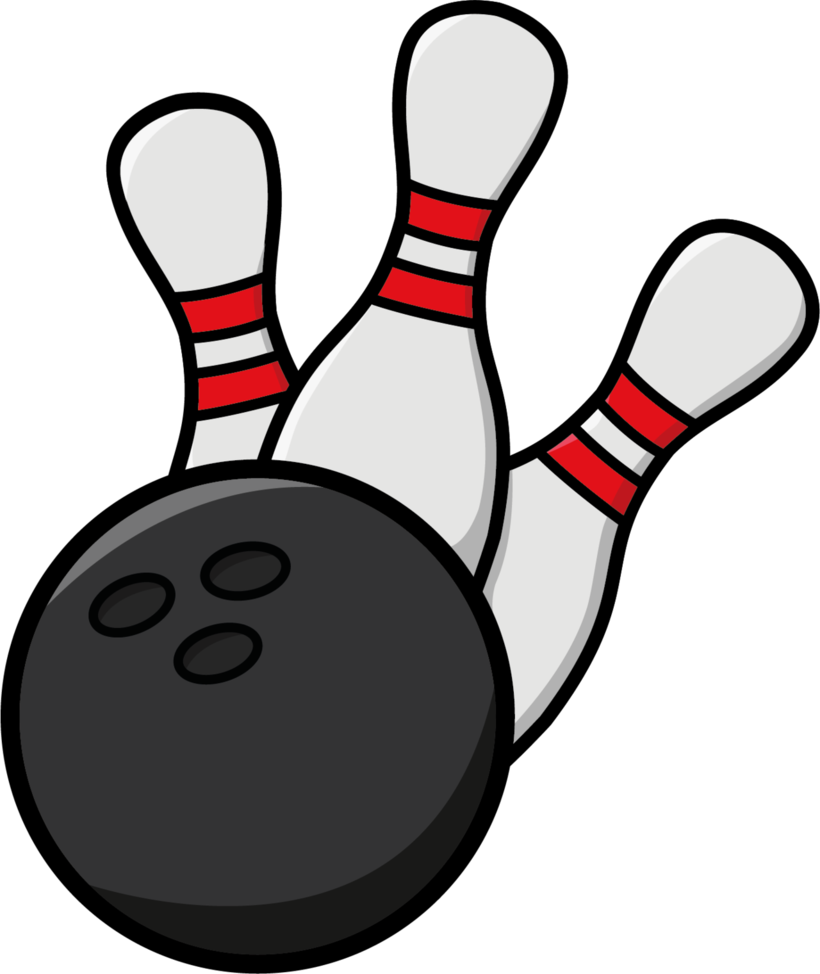 Clip art pictures, Bowling an
