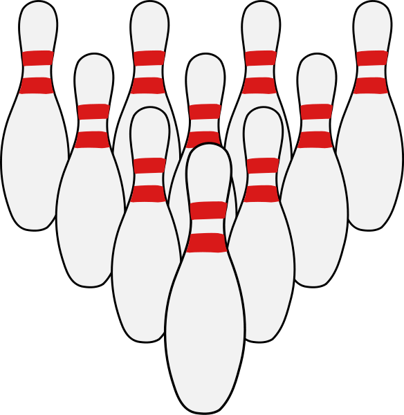 bowling pin clip art - Bowling Pins Clip Art