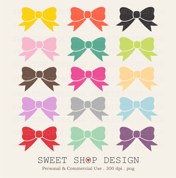 Bows Clip Art, Printable Clip - Free Printable Clipart