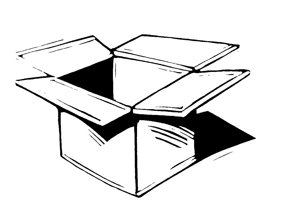 Box Clipart Black And White Clipart Panda Free Clipart Images