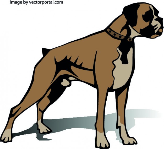 Boxer Dog Clipart Clipart Best