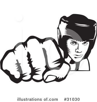 Boxing Clipart 31030 Illustration By David Rey