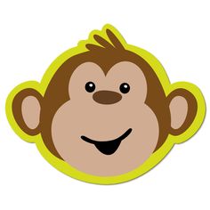 Monkey Face Clipart #1. BIG I