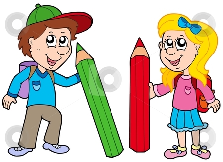 Boy and Girl Clip Art - Clipart Boy And Girl