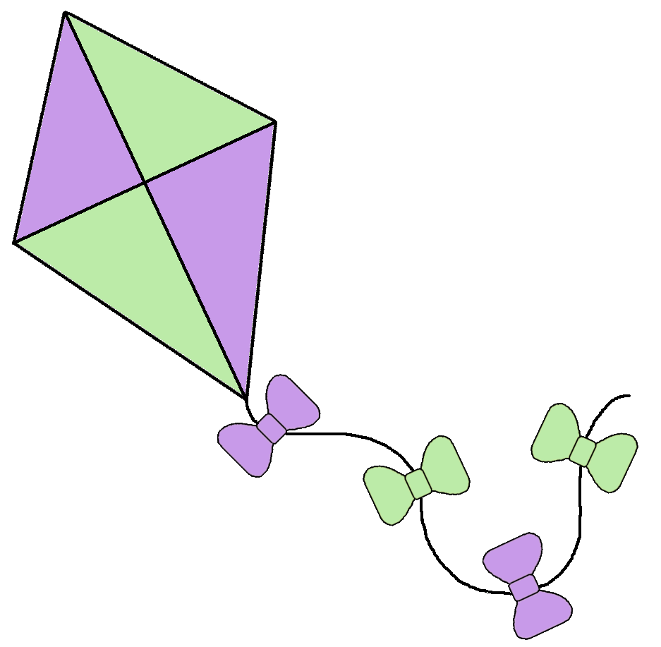 Boy Flying a Kite