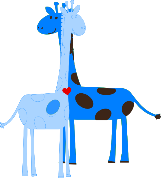 Boy Giraffe Baby Shower Clip Art At Clker Com Vector Clip Art Online