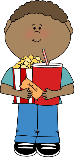Boy in Movie Theater with Dri