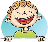 Boy Laughing Clipart Graphic