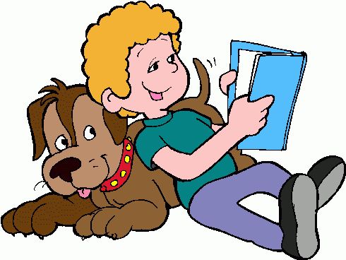 Boy Reading Clip Art Free | b - Free Reading Clipart