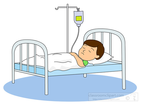 boy-sick-in-hospital-bed-with- .