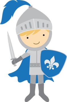 Boys knights on knight castles and coloring pages clipart