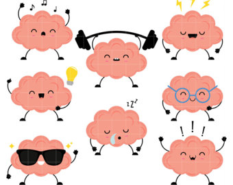 cute brain clipart 7 - Brain Clipart