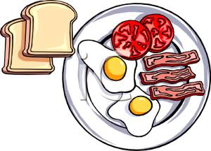breakfast clipart u0026middot - Plate Of Food Clipart