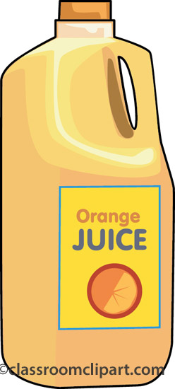 Breakfast Clipart Orange Juice 105 Classroom Clipart