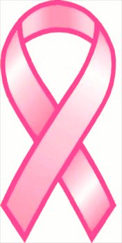 Clipart the pink ribbon breas