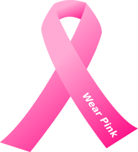 Breast cancer awareness pink ribbon clip art at clker vector