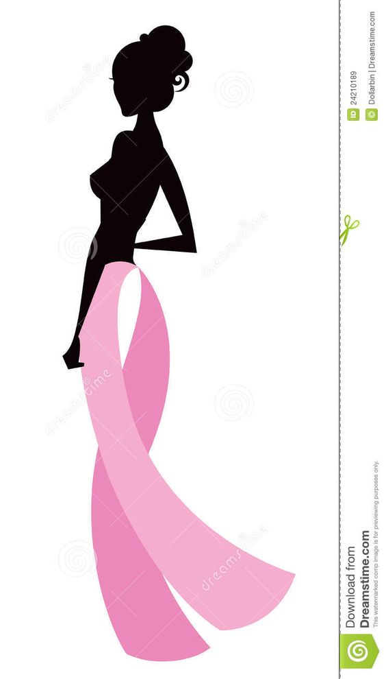 Breast Cancer Awareness Ribbo - Free Pink Ribbon Clip Art