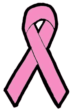 Breast cancer ribbon clipart 