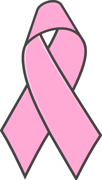 Breast Cancer Ribbon Coloring Sheet; Pink Ribbon Survivor Clipart ...