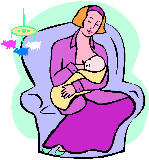 breast-feeding clipart