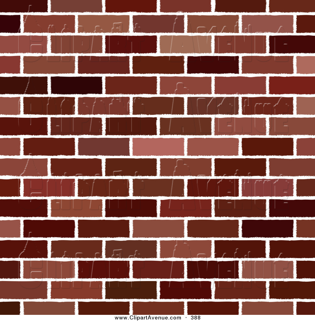 Brick Wall Clipart Avenue Clipart Of A Red Brick