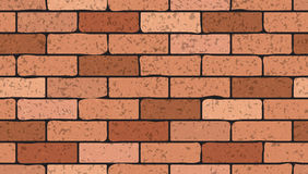 Stack of red bricks vector ar