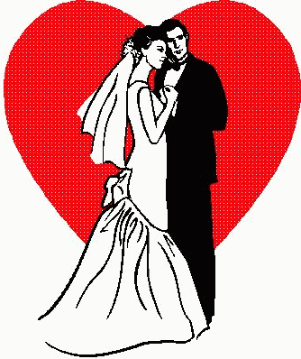 Bridal Association of America - Wedding Couple Clipart