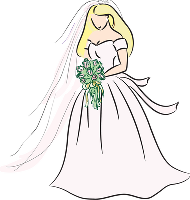 Bridal clipart 3 clip art image for wedding free image