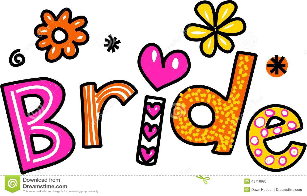 bridal shower clipart