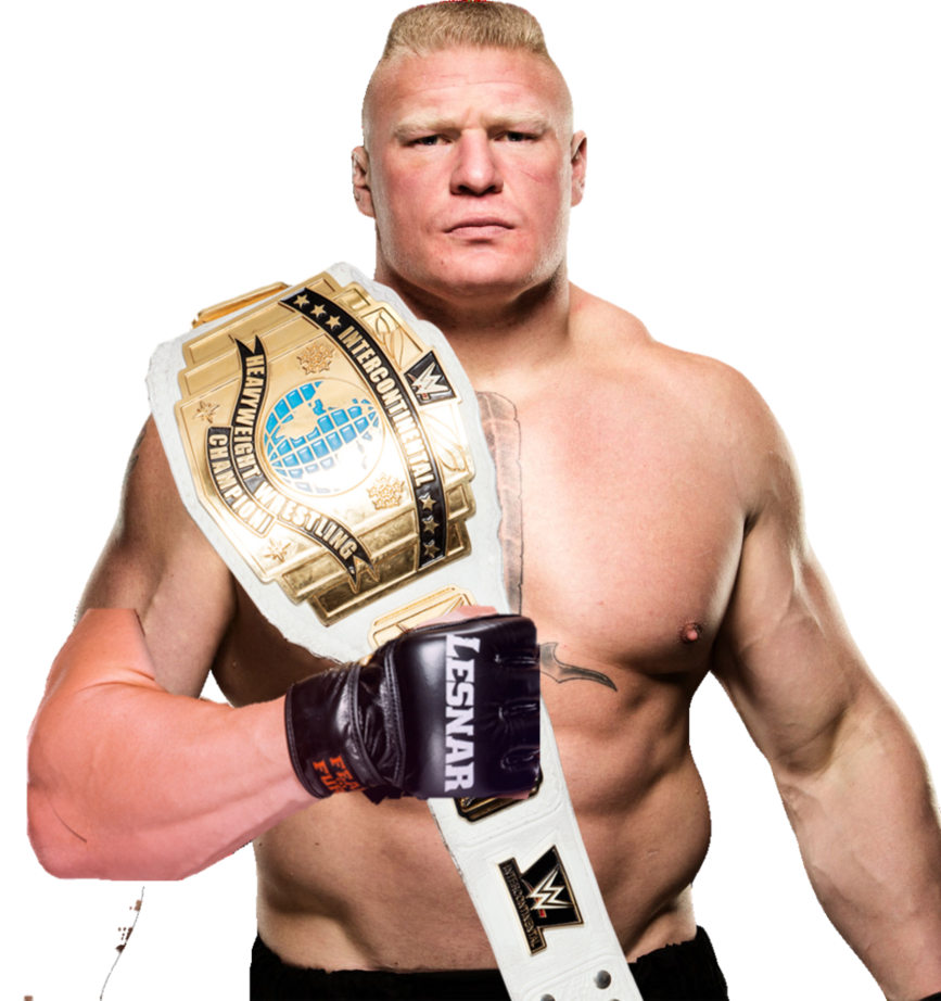 Brock lesnar IC Champion by alan12309 ClipartLook.com 
