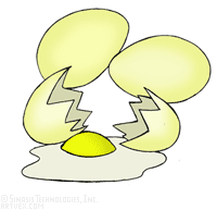 Broken Egg Clipart . - Clipart Eggs