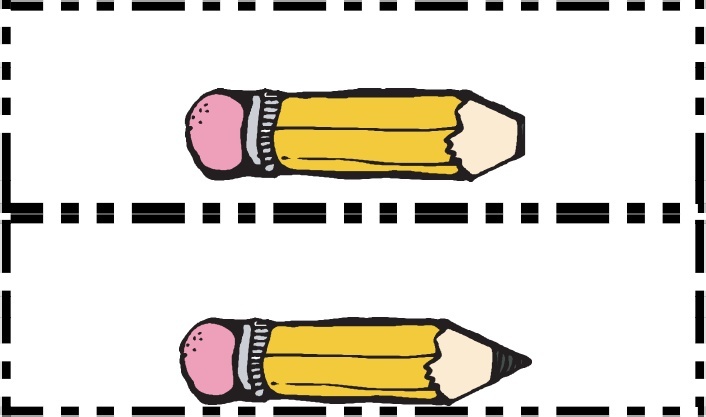 pencil and book clipart