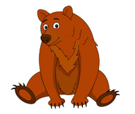Brown Bear Clipart Size: 75 Kb