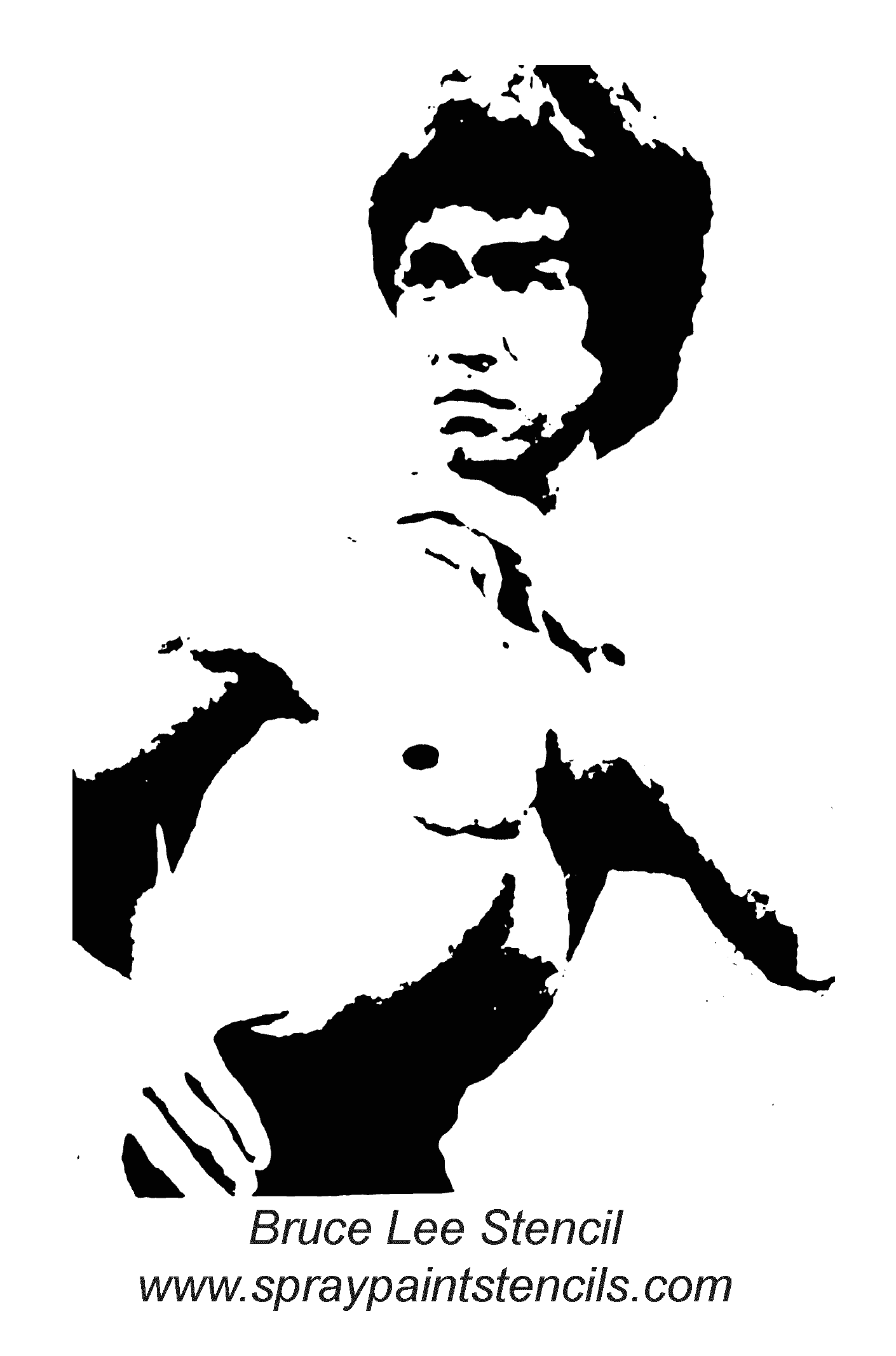 Bruce Lee Clipart #1