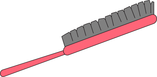 Brush Hair Clip Art Cliparts 