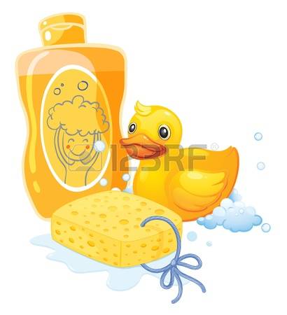 bubble bath: Illustration of  - Bubble Bath Clipart
