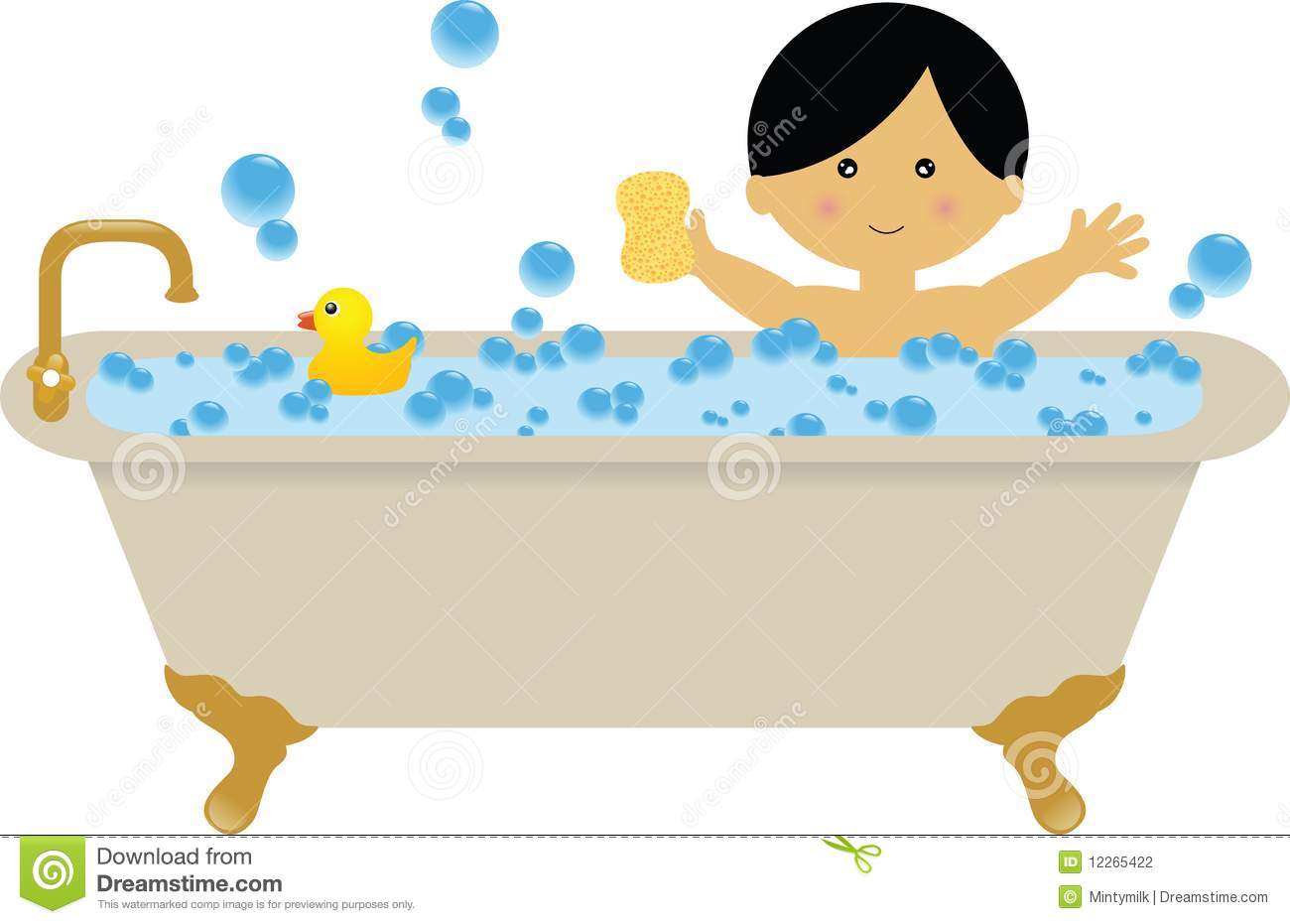 Bubble Bath Stock Photography