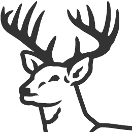 Deer Head Clipart Black And W