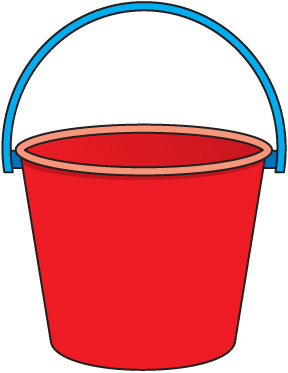 Sand Bucket Clipart Black And