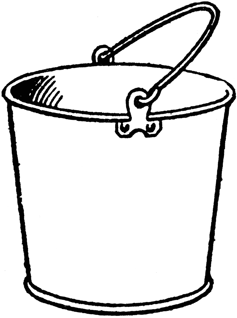 Full Bucket Clipart