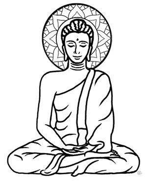 Buddha cliparts. Free Religion Clipart