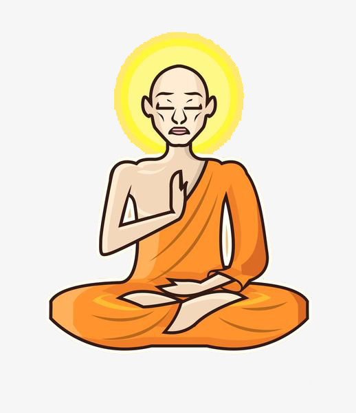 the vector about buddhism monk, Eminent Monk, Explaining Buddhism, Purdue  PNG Image and