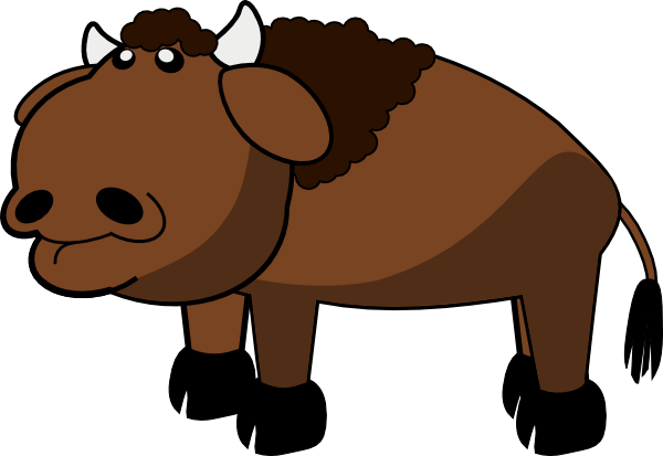 Buffalo Clip Art At Clker Com Vector Clip Art Online Royalty Free