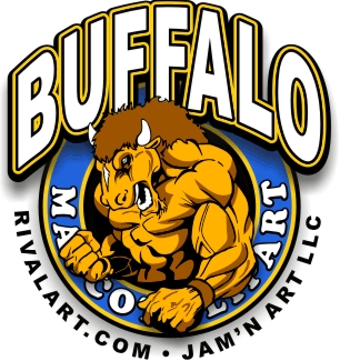 Buffalo Clipart - Mascot Clipart