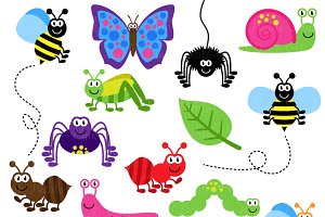 Bugs Clipart and Vectors - Bug Clipart