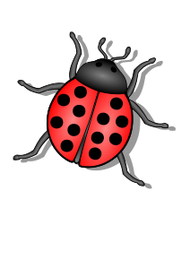 Lady Bug Clip art - Bug Clipart