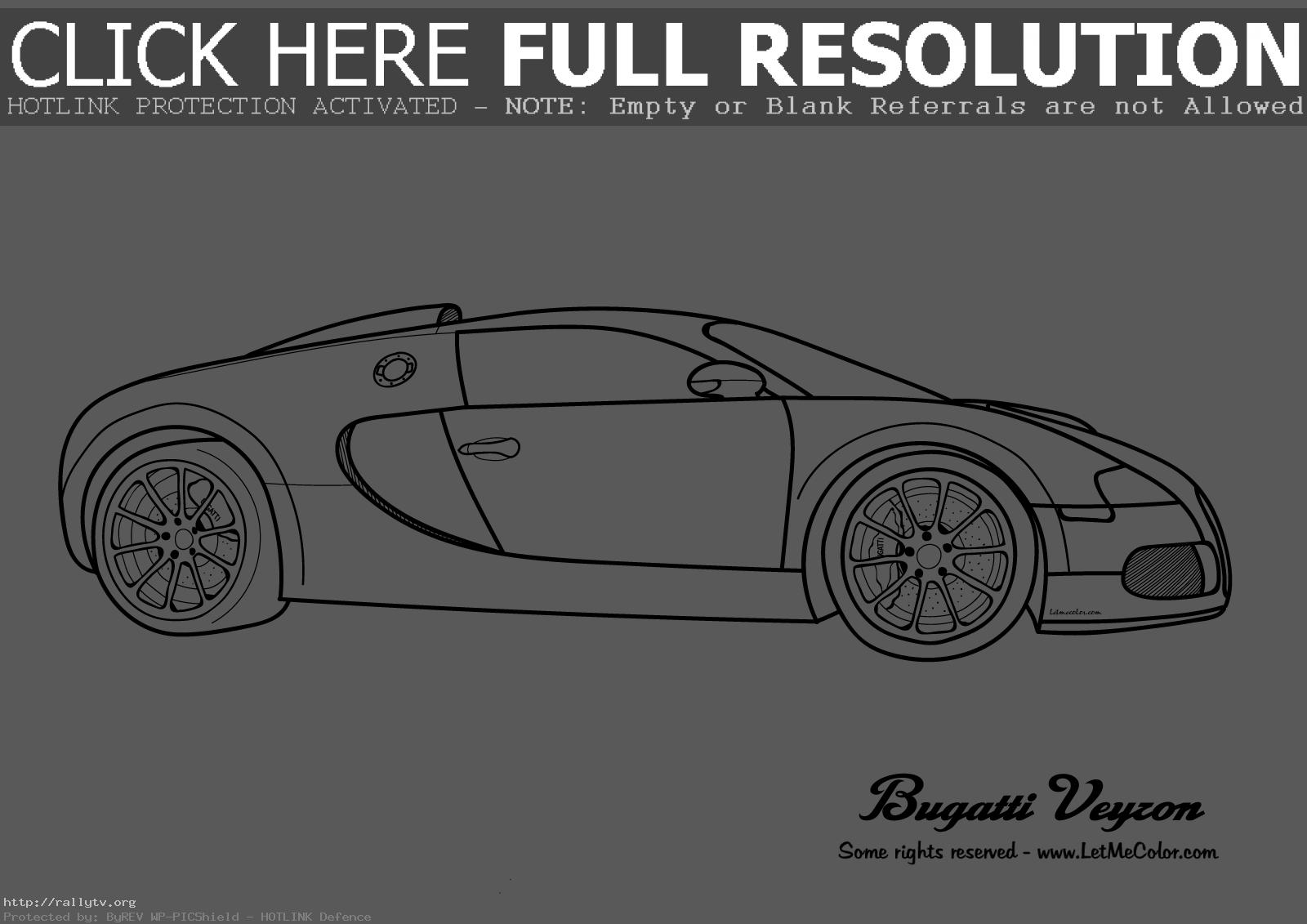 Bugatti Coloring