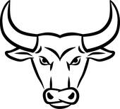 Angry bull · Angry Bull Head - Bull Clipart