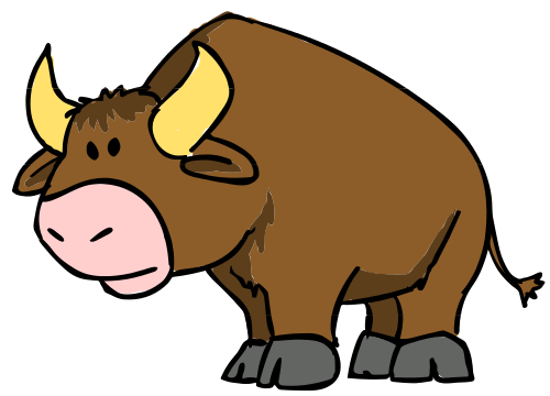 bull clipart this cartoon bull clip art is clipart panda free clipart  images animations